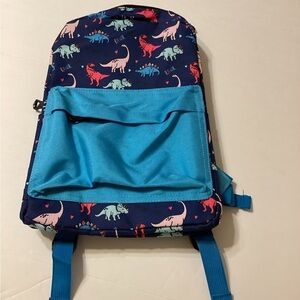 kids Toddlers Backpack Blue & Coral New